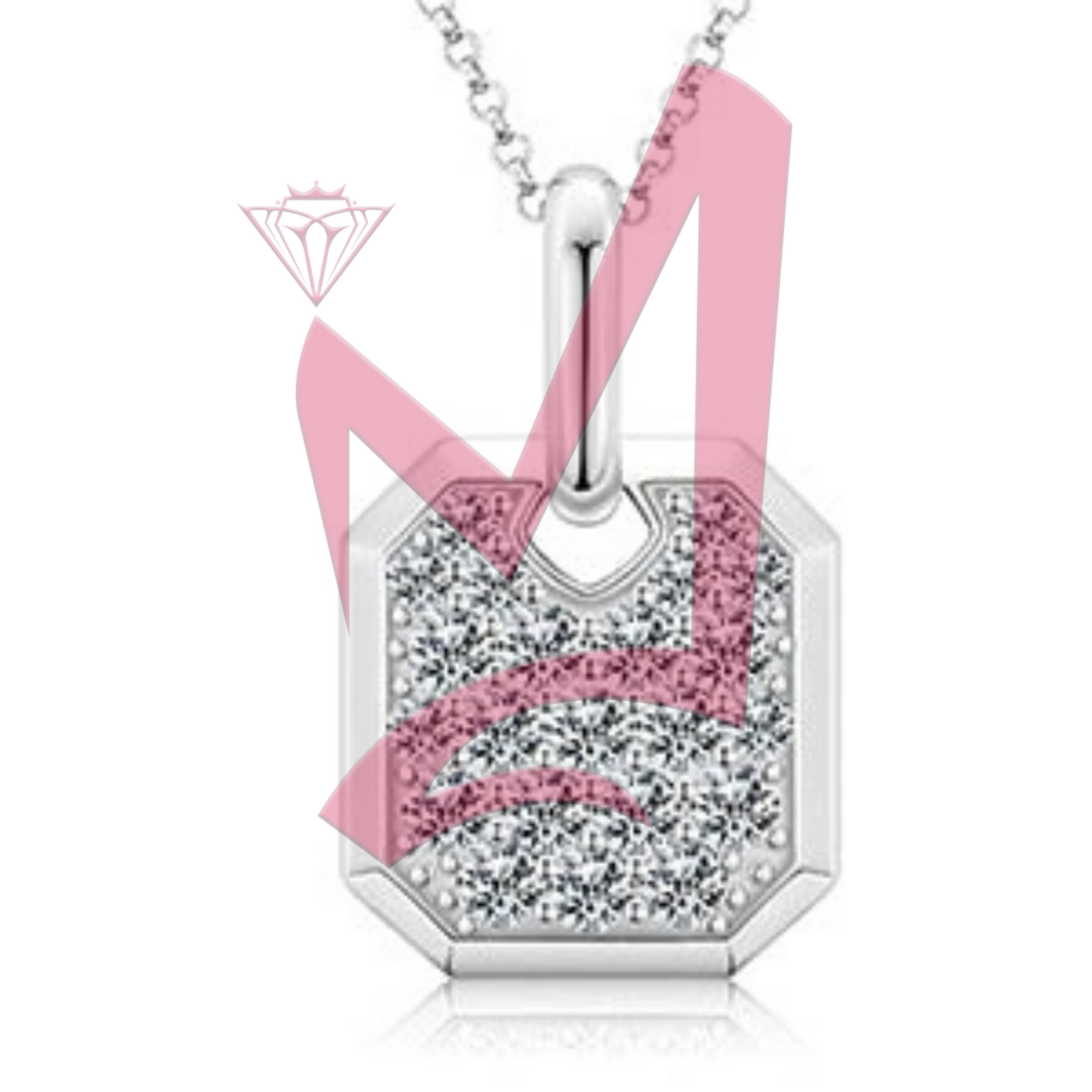 Exquisite Moissanite 100% Sterling 925 Silver Necklaces