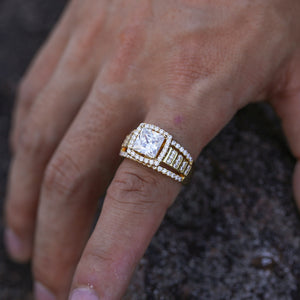 Iced Out Cubic Zircon Ring