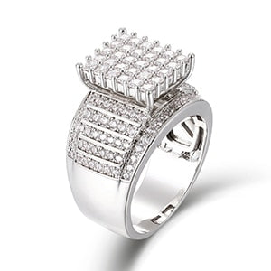 Personality Full Cubic Zircon Ring