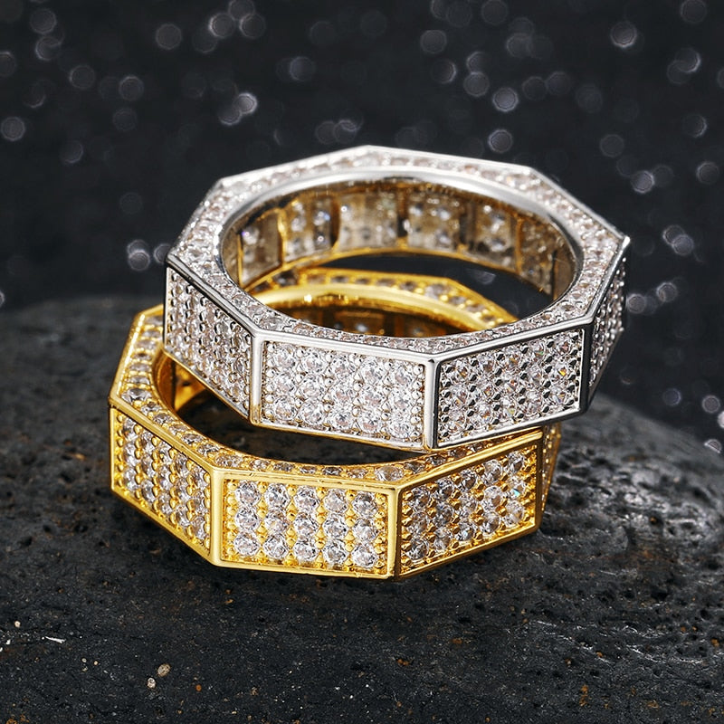 Luxury Micro Pave Zircon Ring