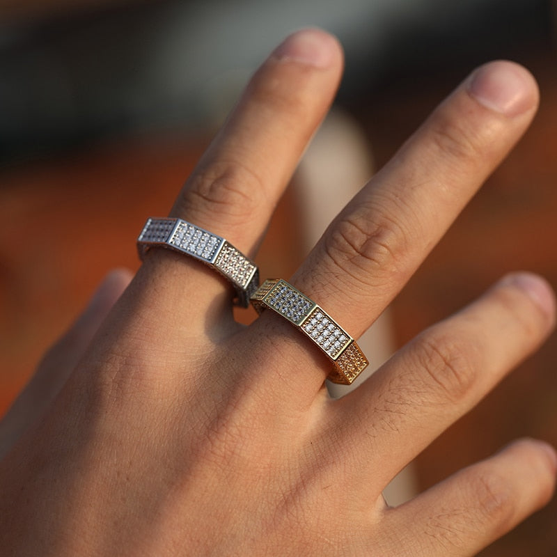 Luxury Micro Pave Zircon Ring