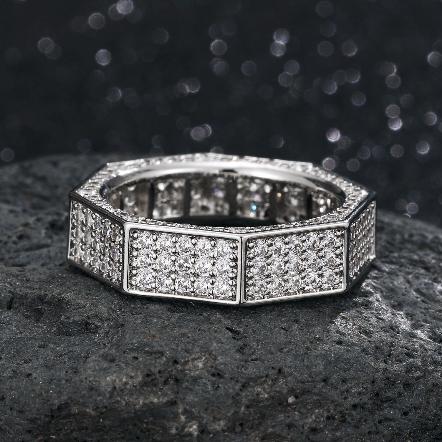 Luxury Micro Pave Zircon Ring