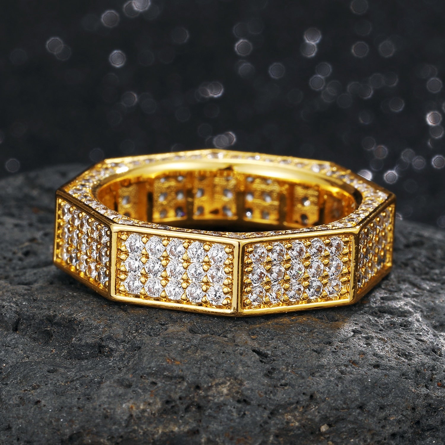 Luxury Micro Pave Zircon Ring