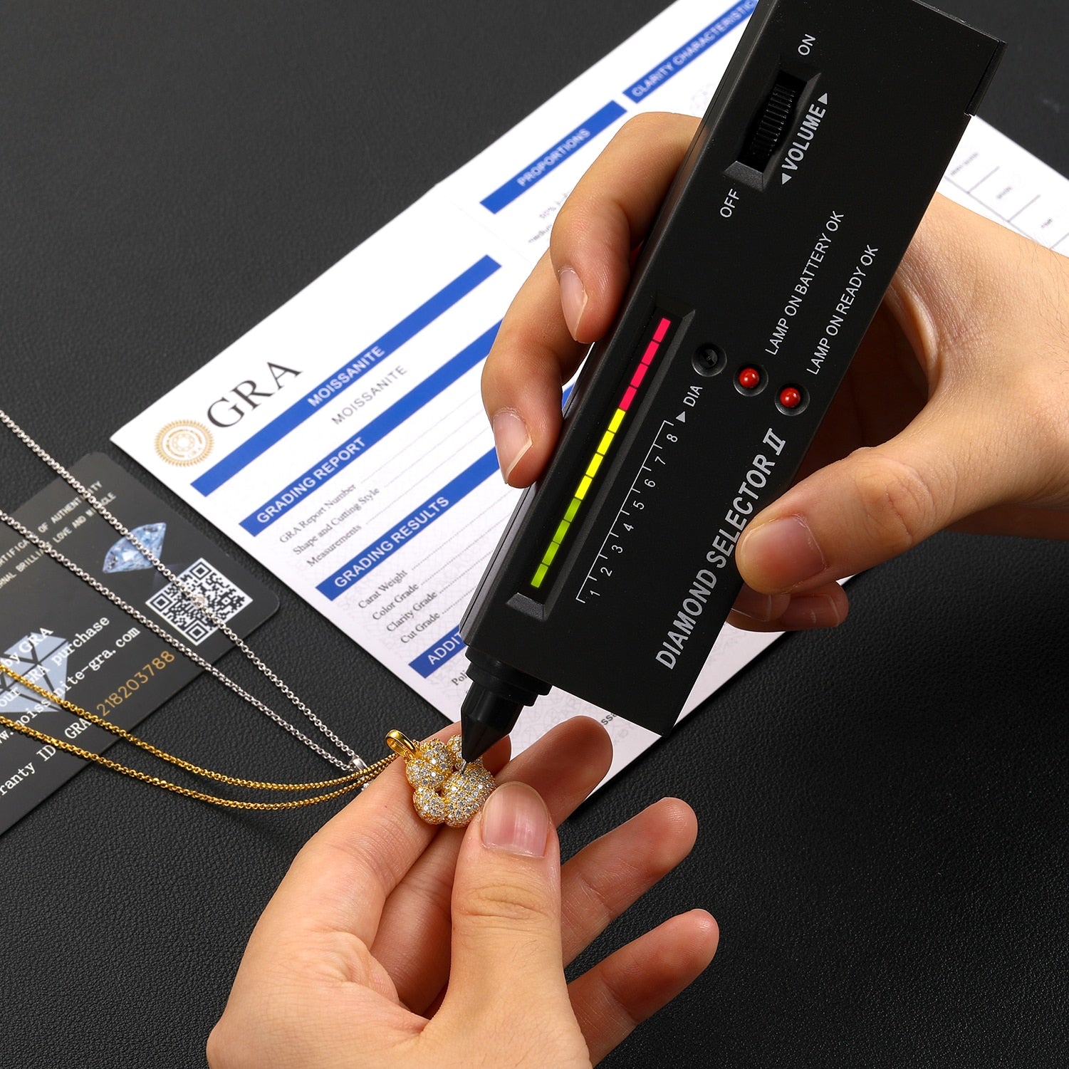 Moissanite Cute Pet Paw Footprint Pendant 100% 925 Sterling Silver