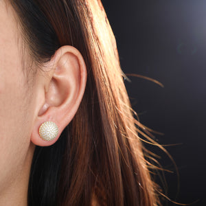 0.5 Genuine Moissanite Stud Earrings 100% 925 Sterling Silver
