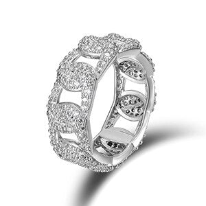 Micro Paved Cubic Zircon Ring