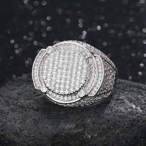 Cubic Zircon Exaggeration Ring