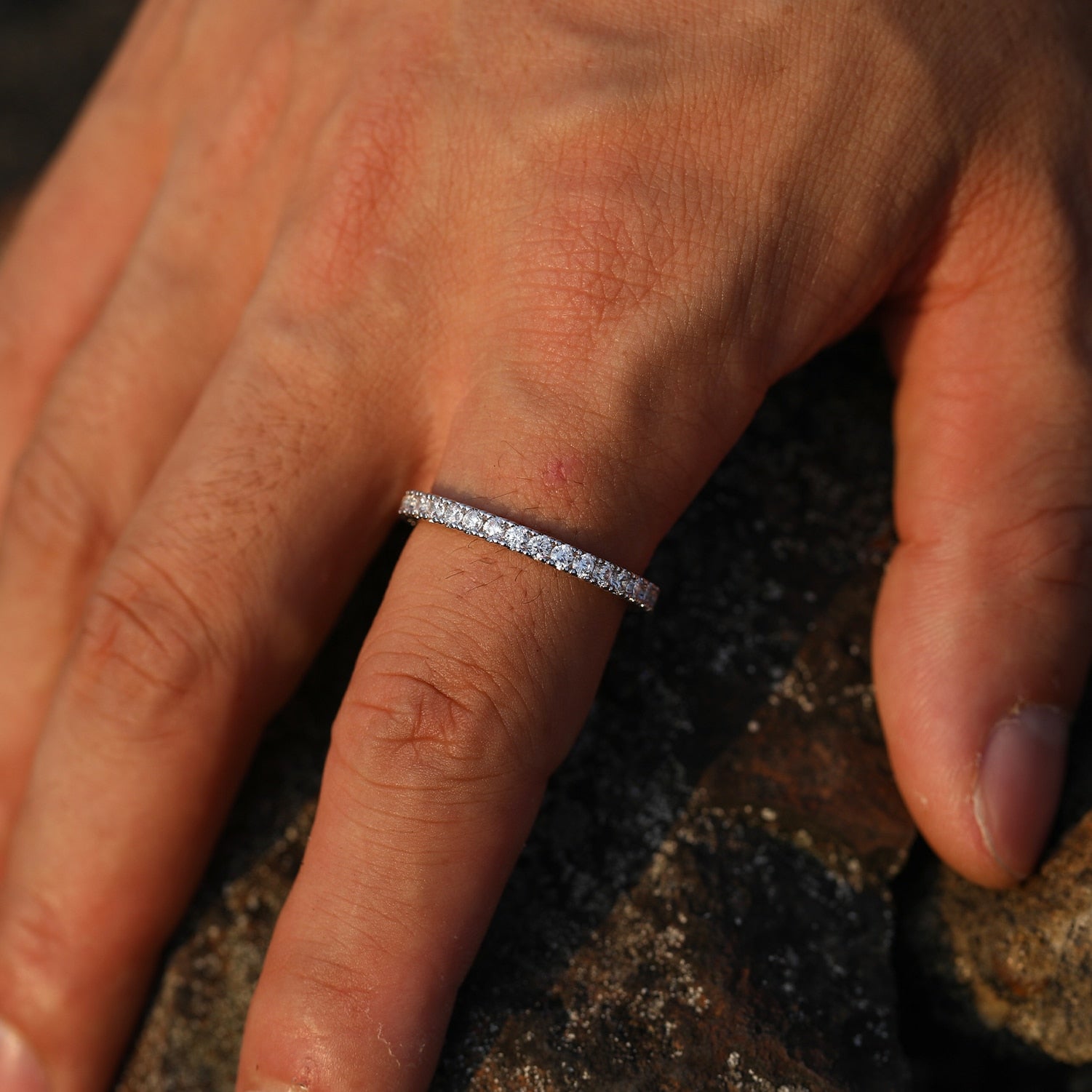 Iced Out Cubic Zircon Ring