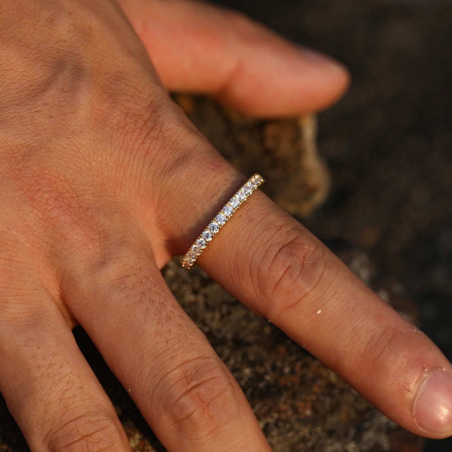 Iced Out Cubic Zircon Ring